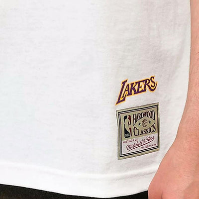 Mitchell & Ness Doodle SS Tee LA Lakers white