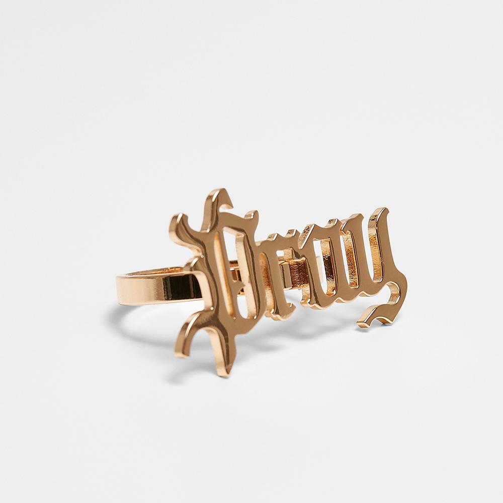 Mister Pray Chunky Ring gold
