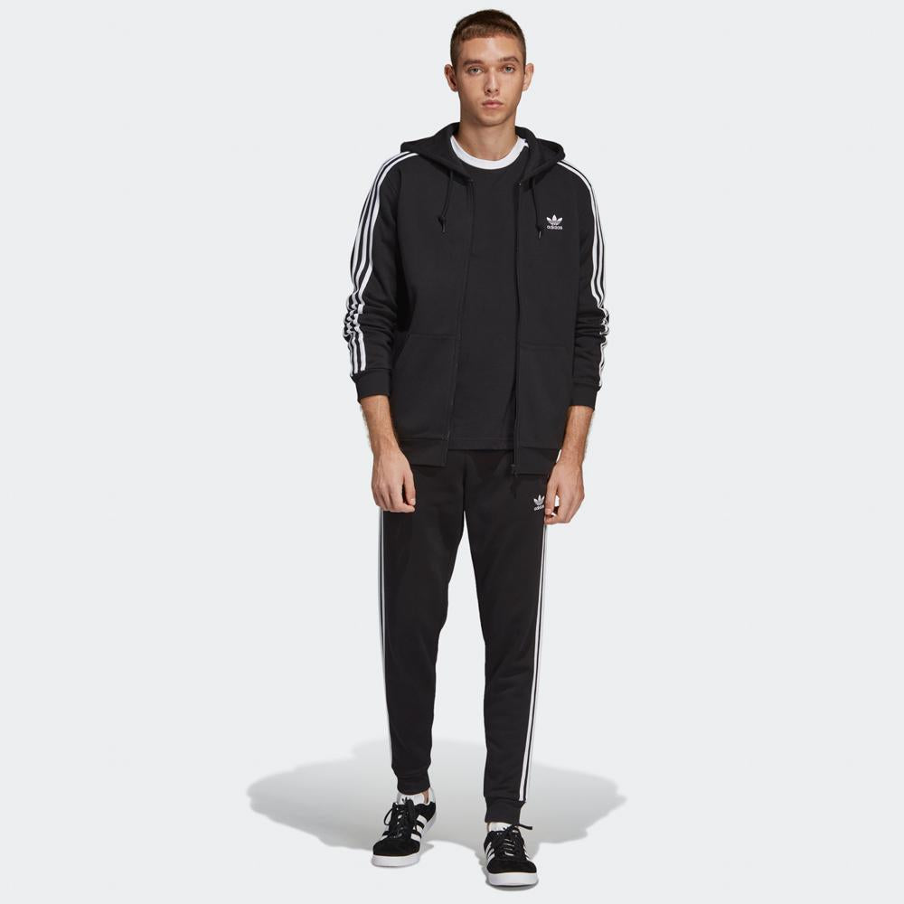 Adidas 3-Stripes FZ track top black - Shop-Tetuan