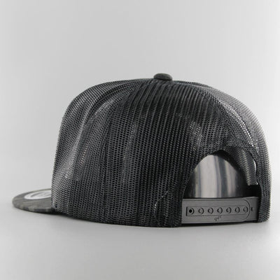 The Classics Yupoong Multicam Trucker Cap black