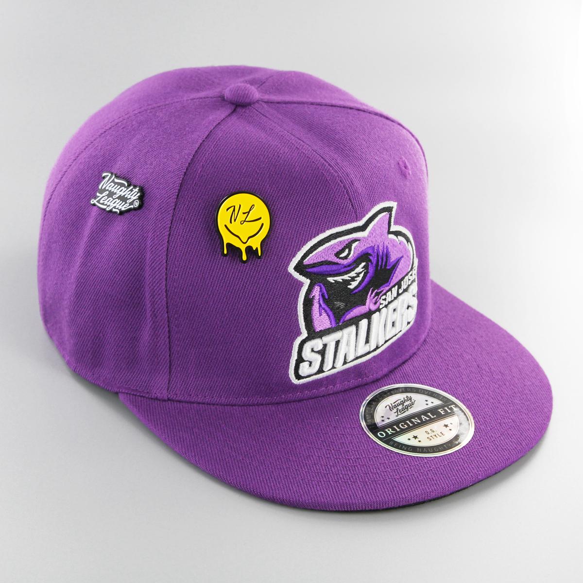 Naughty League San Jose Stalkers snapback purple - Shop-Tetuan