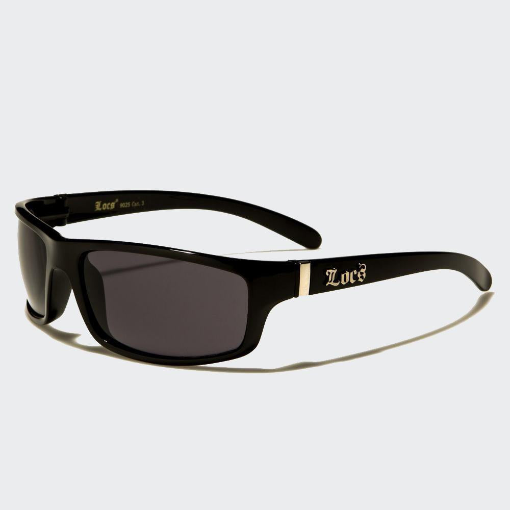 Locs Rectangle Sunglasses black - Shop-Tetuan