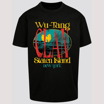 Wu-Wear Wu Tang Staten Island Oversize tee black - Shop-Tetuan