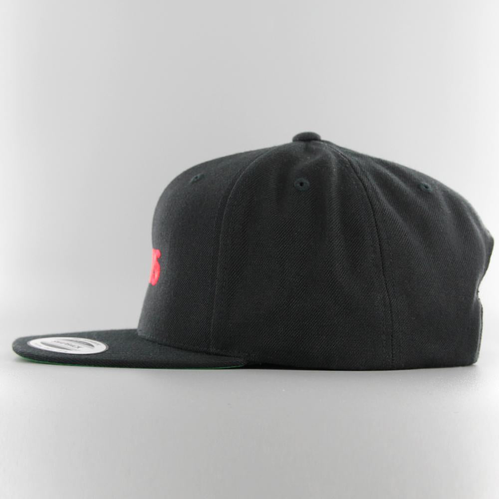 Merchode Jaws Logo snapback black - Shop-Tetuan