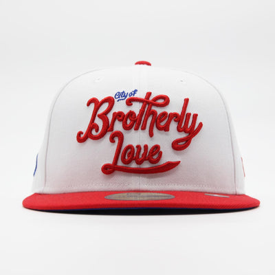 New Era Authentics City Edition 59Fifty P 76ers white/red - Shop-Tetuan