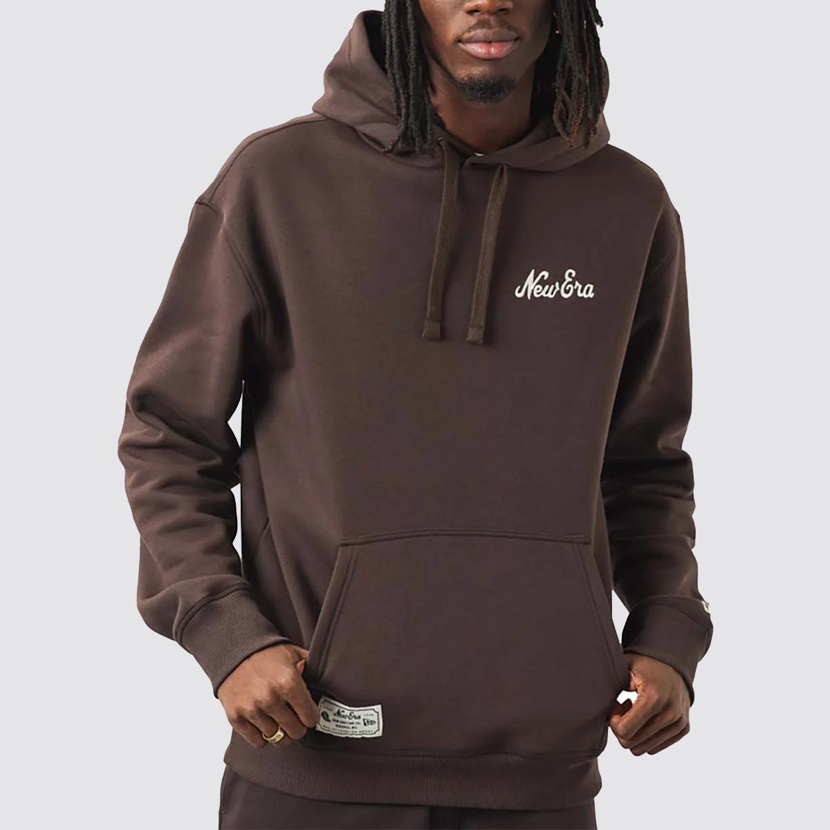 New Era Heritage Oversized Hoody brown - Shop-Tetuan