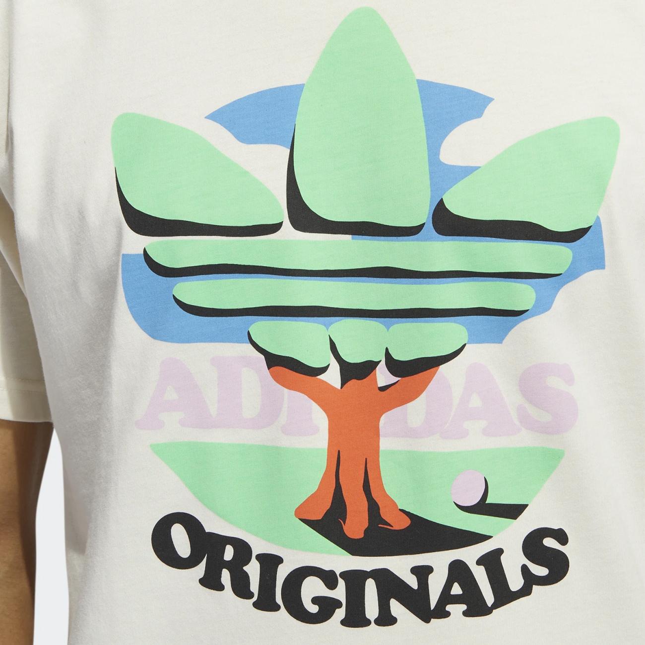 Adidas Trefoil Tree tee nondye