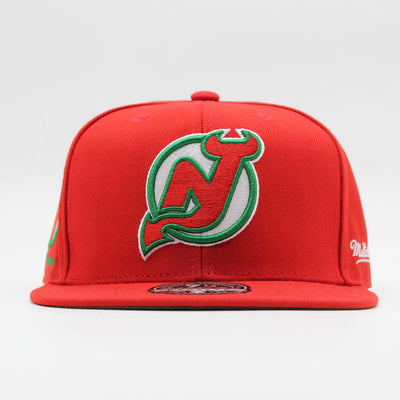 Mitchell & Ness NHL Vintage Fitted NJ Devils red - Shop-Tetuan