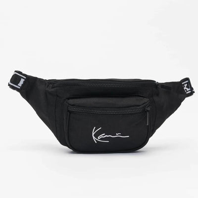 Karl Kani Signature Tape waist bag black - Shop-Tetuan