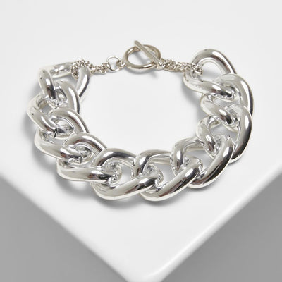 Urban Classics Flashy Chain Bracelet silver - Shop-Tetuan