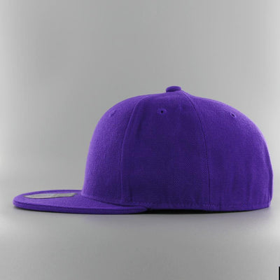 KB Ethos Plain Fitted cap purple - Shop-Tetuan