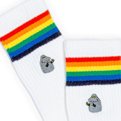 Moomin Mörkö Retro socks white - Shop-Tetuan