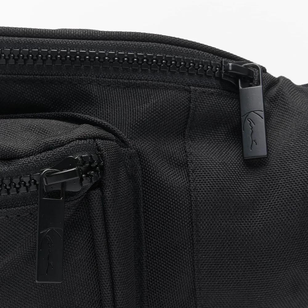 Karl Kani Signature Tape waist bag black - Shop-Tetuan