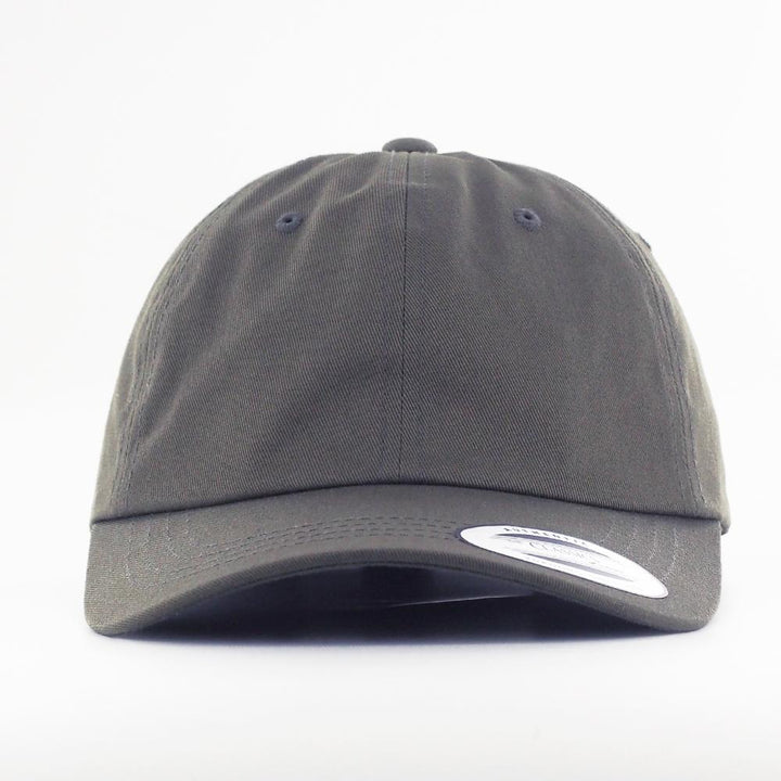 The Classics Yupoong low profile cotton twill cap dark grey - Shop-Tetuan