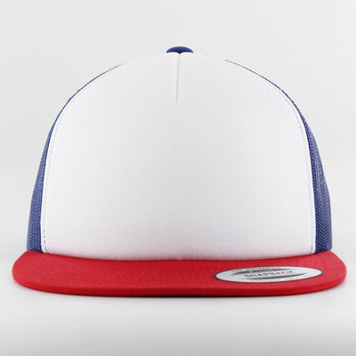 The Classics Yupoong foam trucker red/white/royal - Shop-Tetuan