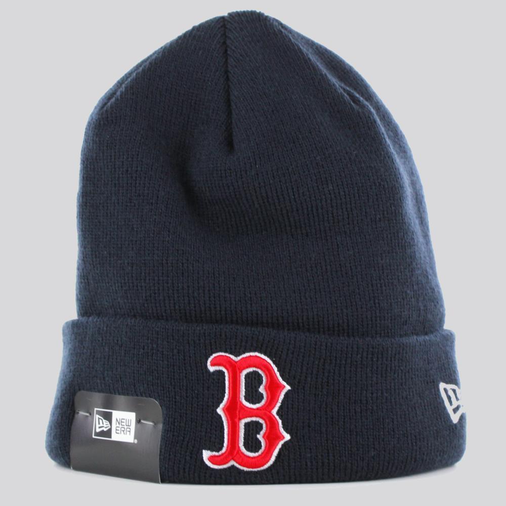 New Era Essential Cuff Knit B Red Sox navy - Shop-Tetuan