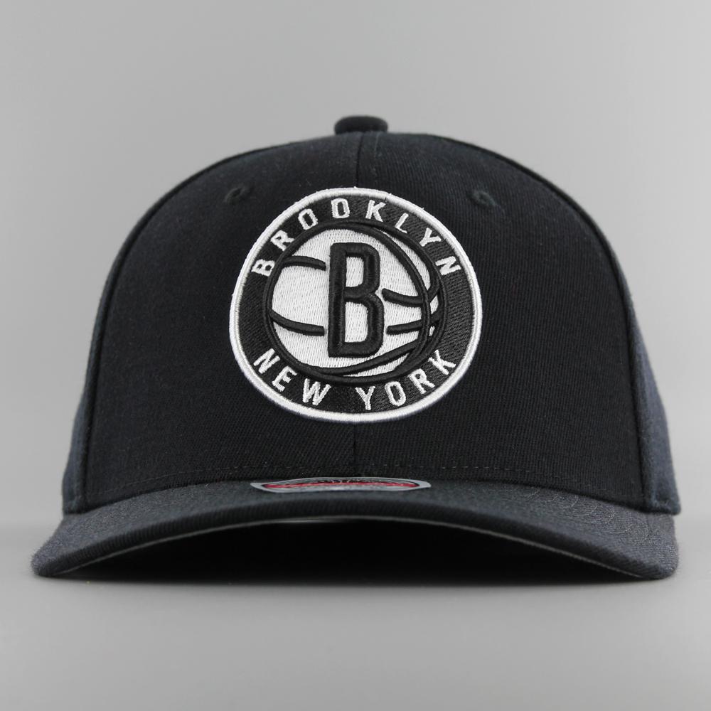 Mitchell & Ness NBA Team Ground 2.0 Stretch Snapback B Nets black - Shop-Tetuan