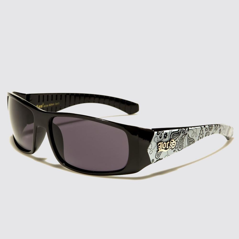 Locs Bandana Oval Sunglasses blk/wht - Shop-Tetuan