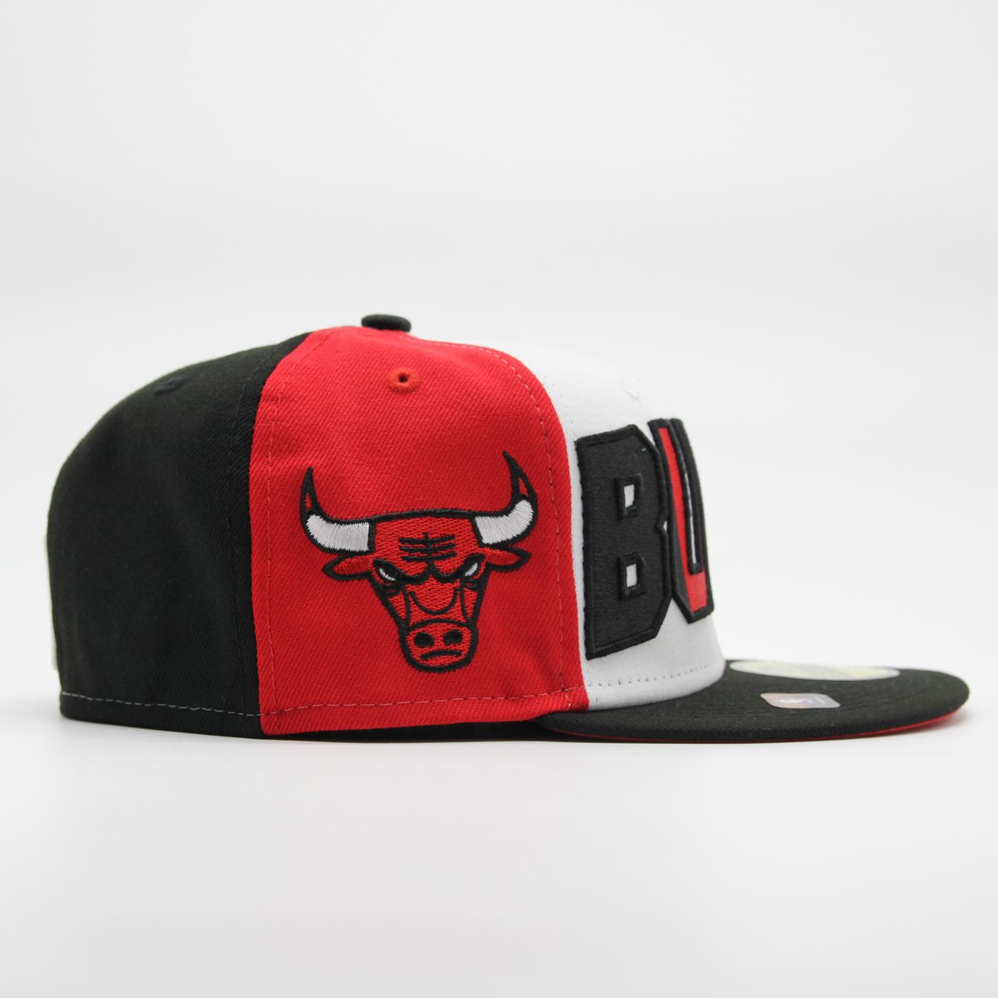 New Era NBA Authentics Back Half Edition 59Fifty C Bulls blk/red/wht