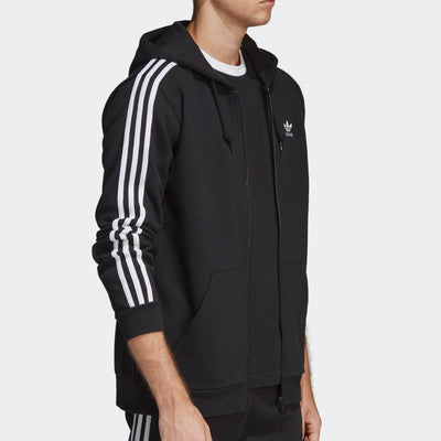 Adidas 3-Stripes FZ track top black - Shop-Tetuan