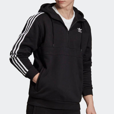 Adidas 3-Stripes HZ hoodie black - Shop-Tetuan