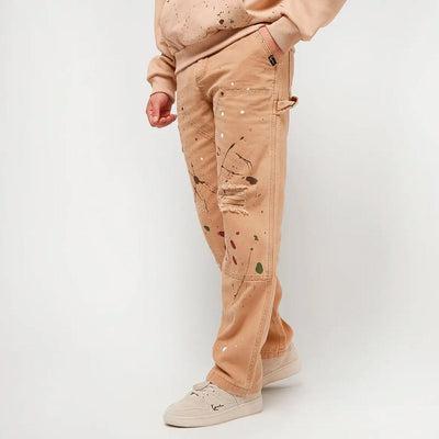 Karl Kani OG Paintsplatter Cargo Pant sand