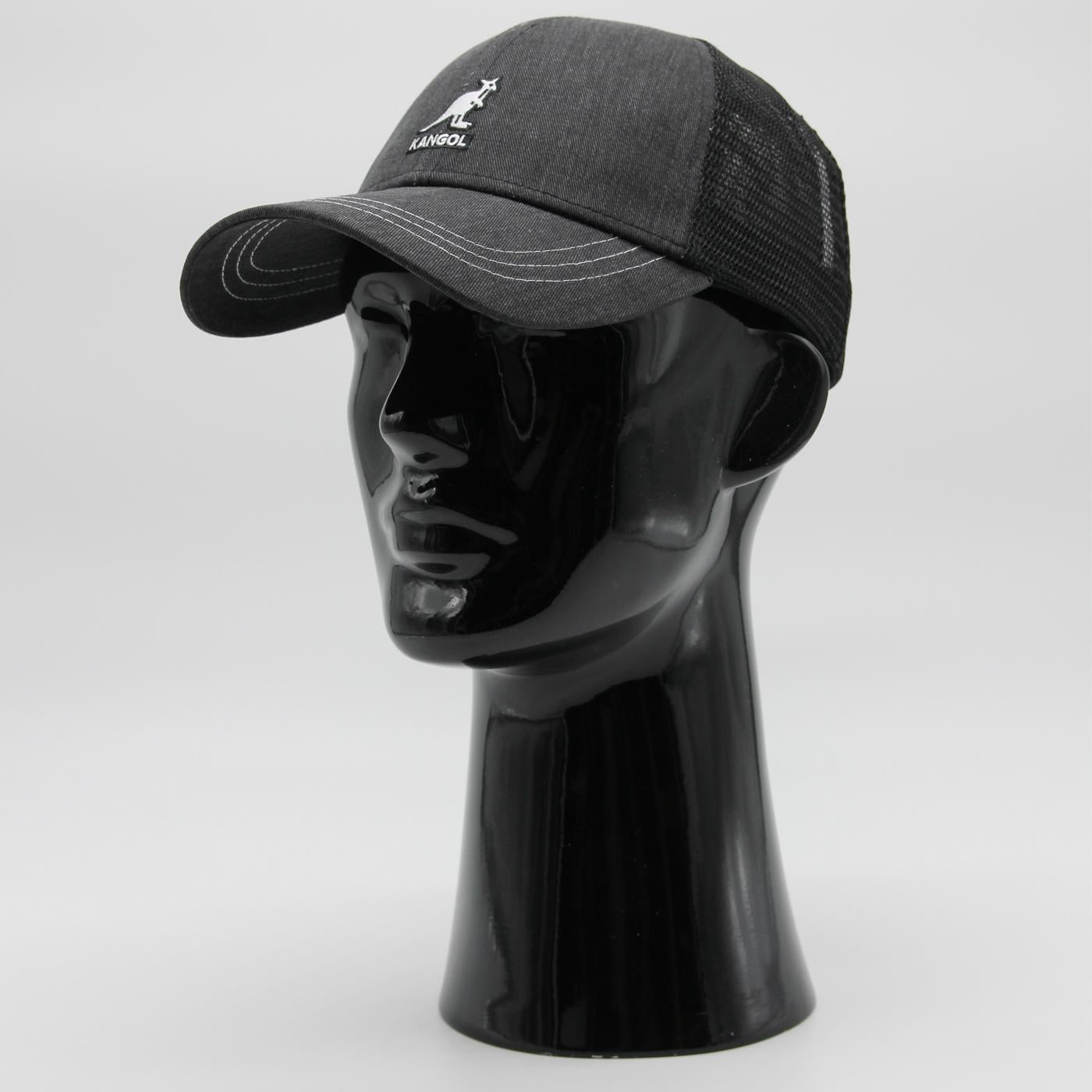 Kangol Distressed Cotton Mesh BB black