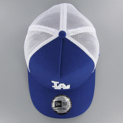 New Era Clean trucker LA Dodgers lry/white