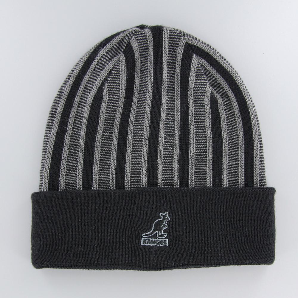 Kangol Rib Stripe Rev beanie black - Shop-Tetuan