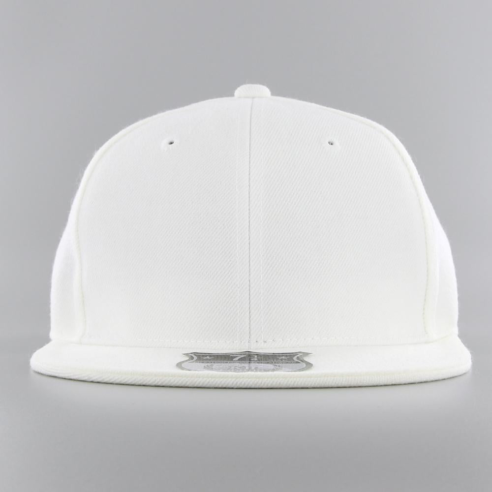 KB Ethos Plain Fitted cap white - Shop-Tetuan