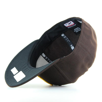New Era Authentic On Field 59Fifty SD Padres brown