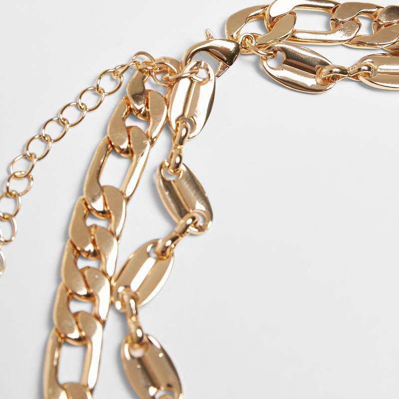 Urban Classics Layering Basic Necklace gold