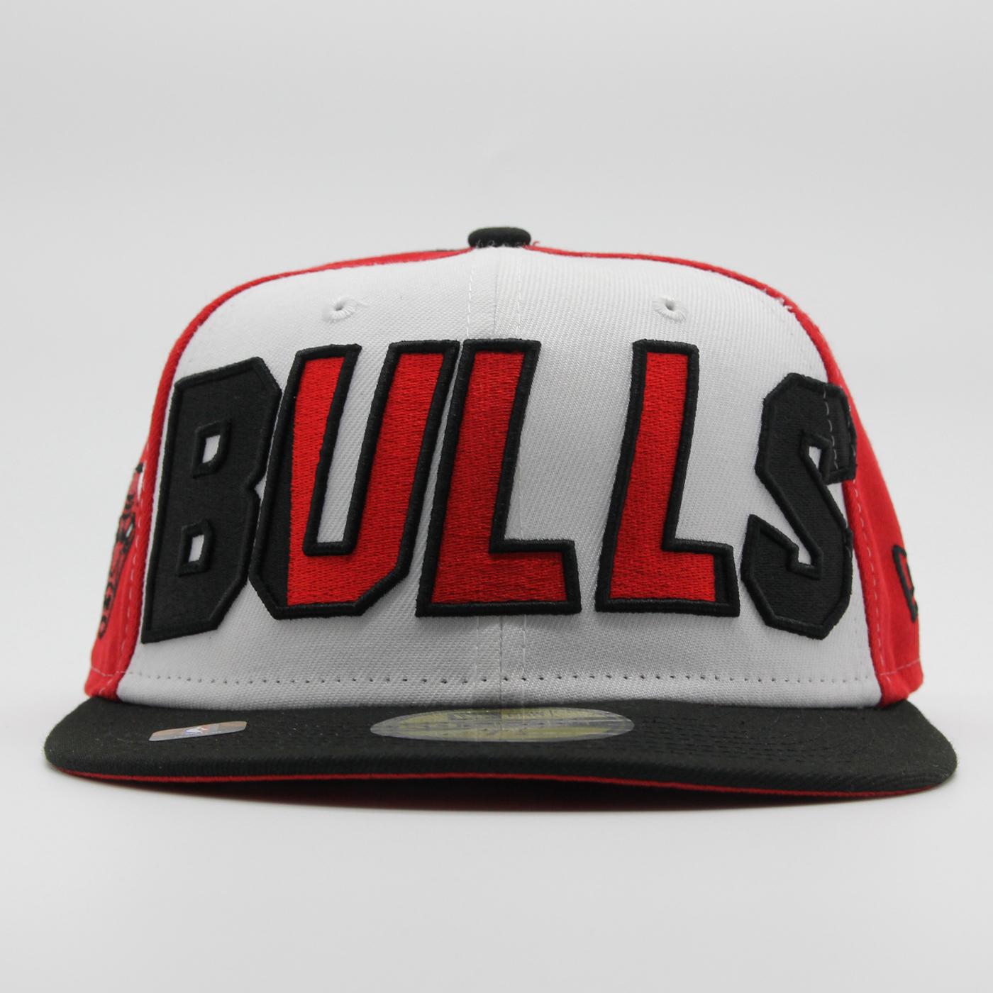 New Era NBA Authentics Back Half Edition 59Fifty C Bulls blk/red/wht