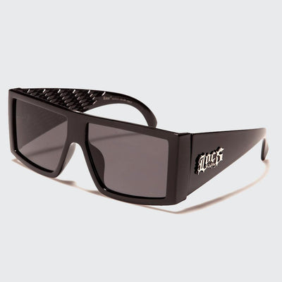 Locs Squared Flat Top Sunglasses black
