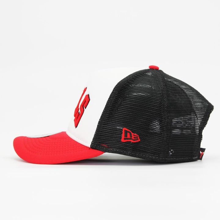 New Era Colour Block trucker C Bulls blk/red/wht - Shop-Tetuan