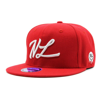 Naughty League Icon Basic Snapback red/white - Shop-Tetuan