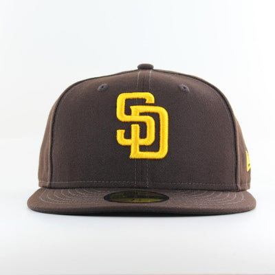 New Era Authentic On Field 59Fifty SD Padres brown