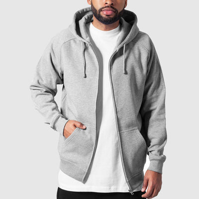 Urban Classics zip hoody grey - Shop-Tetuan