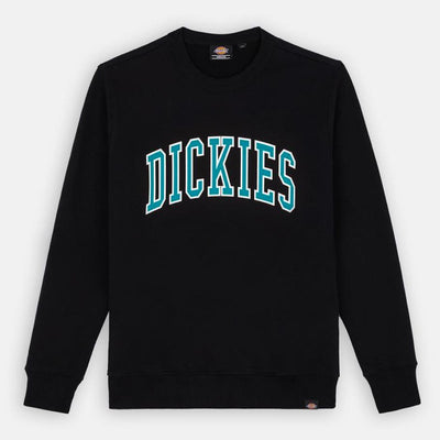 Dickies Aitkin tee l/s black/deep lake - Shop-Tetuan