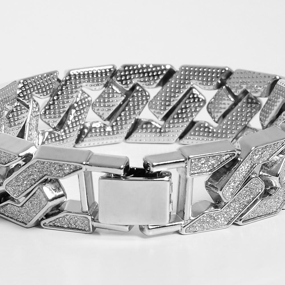 Urban Classics Glitter Bracelet silver - Shop-Tetuan