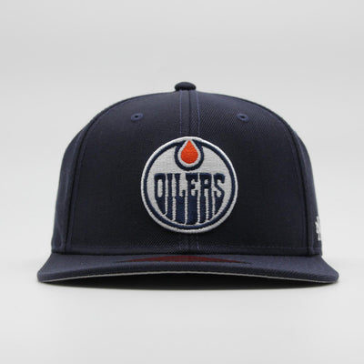 American Needle 400 Series snapback Edmonton Oilers navy