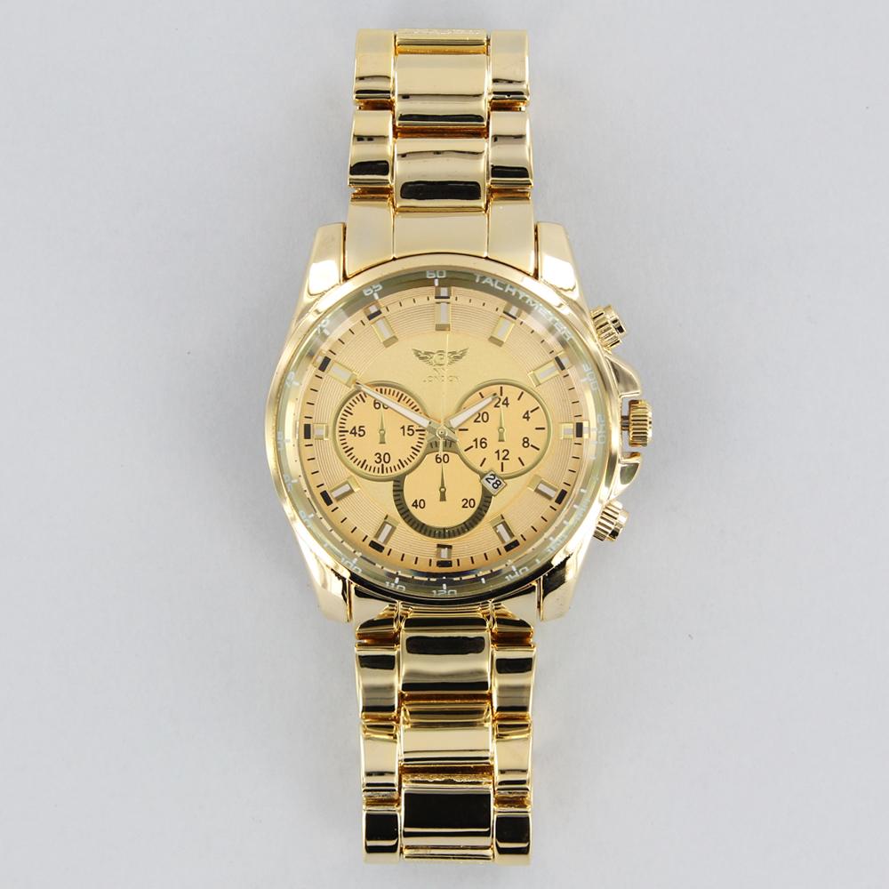 NY London metal bracelet watch gold - Shop-Tetuan