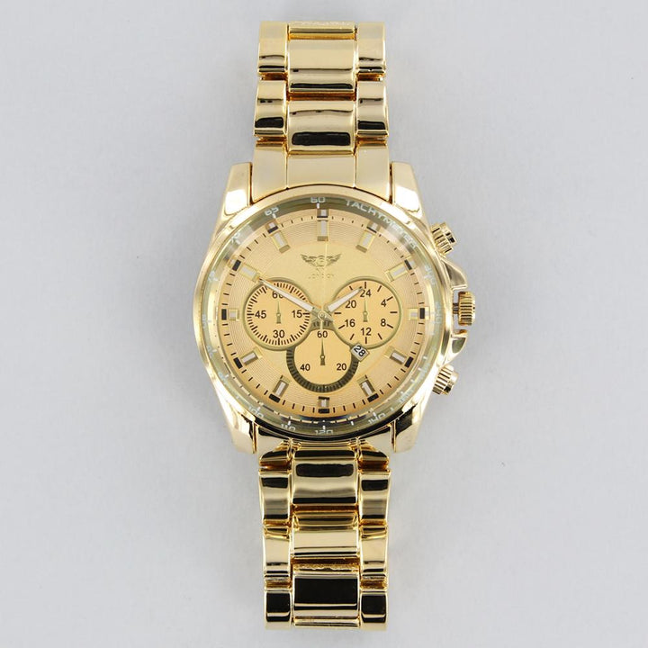 NY London metal bracelet watch gold - Shop-Tetuan
