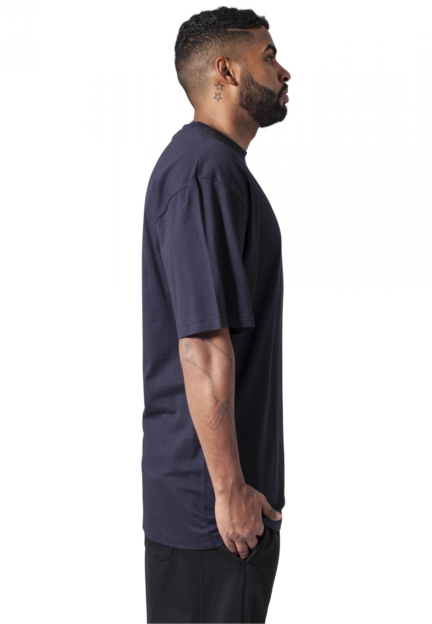 Urban Classics tall tee navy - Shop-Tetuan