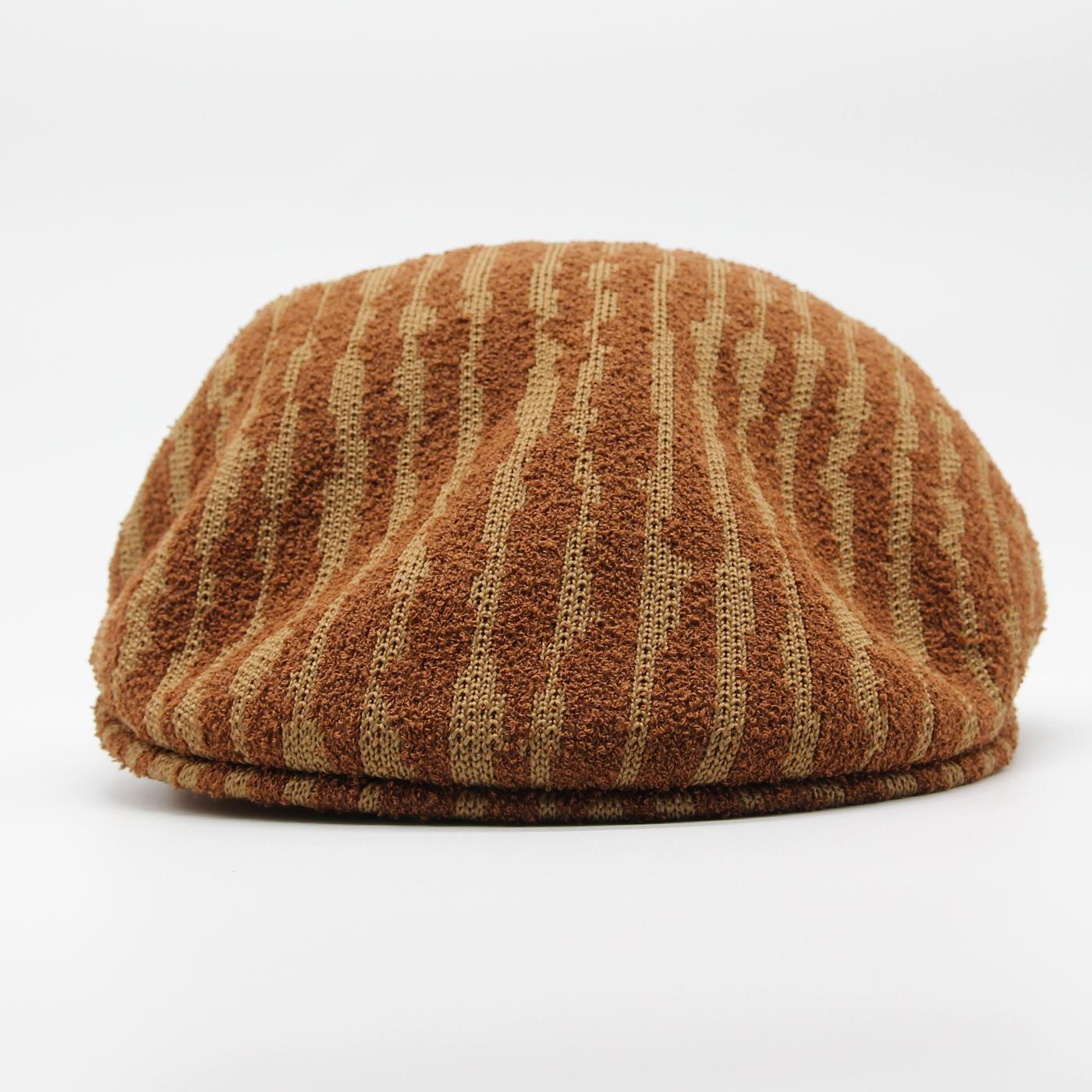 Kangol Street King 504 cap mahogany/tan - Shop-Tetuan