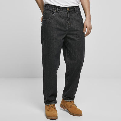 Southpole 3D Embroidery Denim raw black
