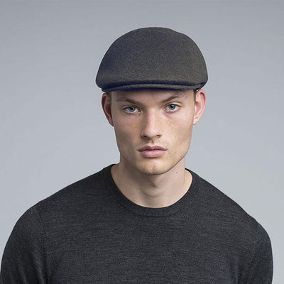 Kangol Seamless Wool 507 hat dark flannel