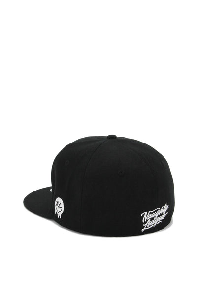 Naughty League Branded fitted black/white - Shop-Tetuan