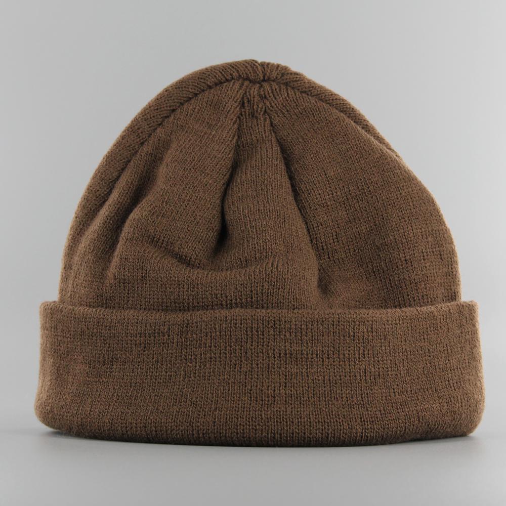 Karl Kani Signature Fine Rib Fisherman beanie brown