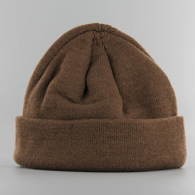 Karl Kani Signature Fine Rib Fisherman beanie brown